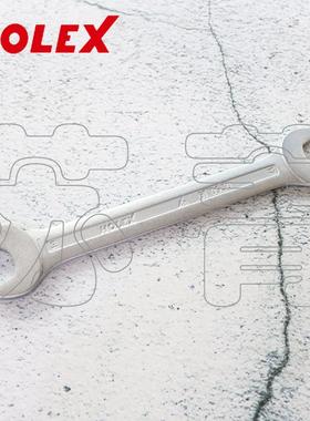 德国霍夫曼HOLEX 双头开 口扳手 带有椭圆形手柄 镀铬 610950 系