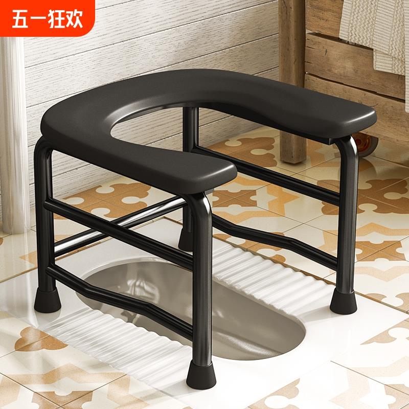 老人家用坐便椅孕妇移动马桶便携式老年人厕所凳厕所椅子蹲坑蹲厕