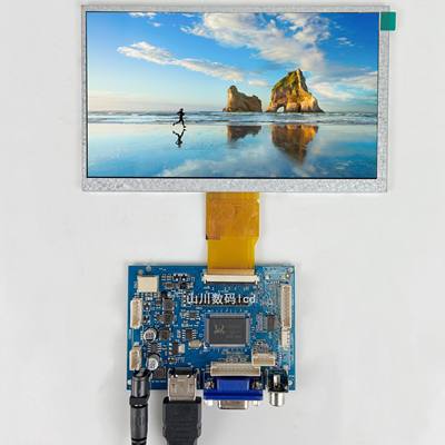 7寸8寸10.1寸平板40PIN屏幕改装HDMI VGA驱动板显示器电脑5V副屏