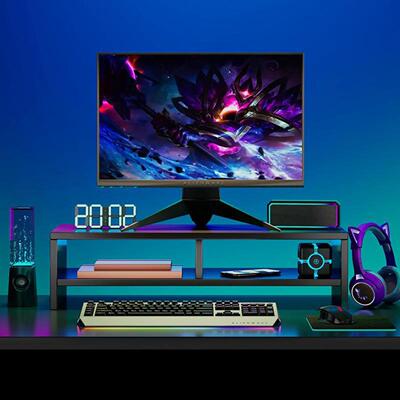 台式电脑增高架办公桌面收纳