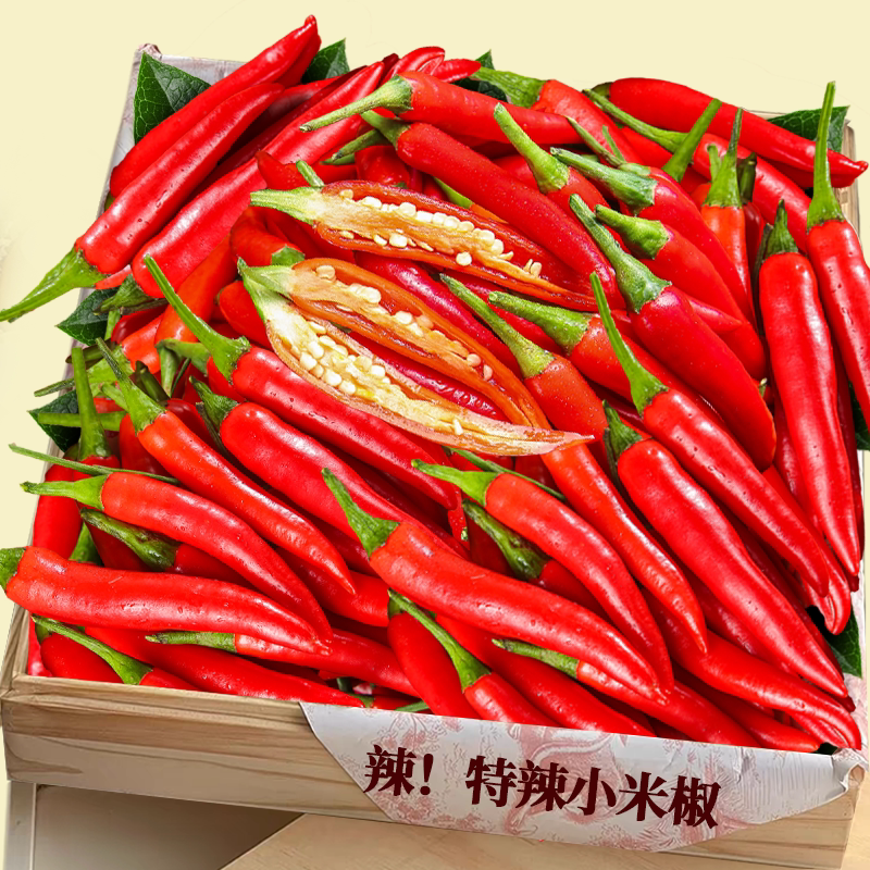 新鲜小米辣！农家自种|现摘现发