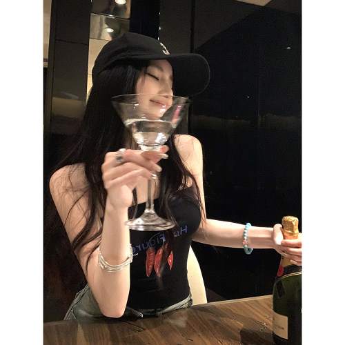 吴太甜甜辣吸睛辣妹抹胸背心女