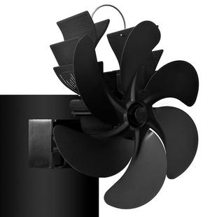 无需安装壁挂式热动力风扇管道烟囱磁吸配卡箍壁炉风扇