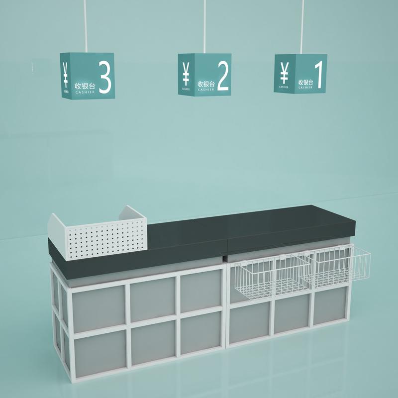 整店货架诺米收银台家居生活用品精品饰品店吧台形象柜橱窗展示架