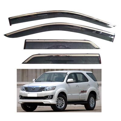 跨境！ 适用于丰田Fortuner奔跑者2015-2017晴雨挡 不锈钢 压不坏