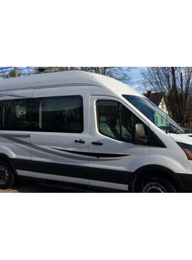 适用于福特TransitMK8汽车贴纸房车条纹露营车贴纸车贴纸A610