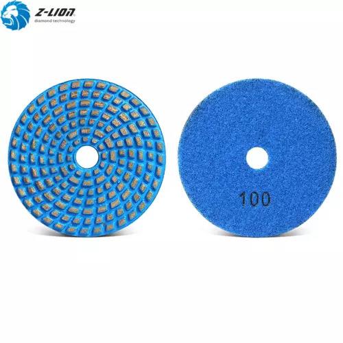 4寸金属金刚石磨片花岗岩混凝土地板角磨机研磨抛光现货