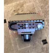 组装 线配套用平顶链条式 顶升平移移载机双排重型工件提升转移机