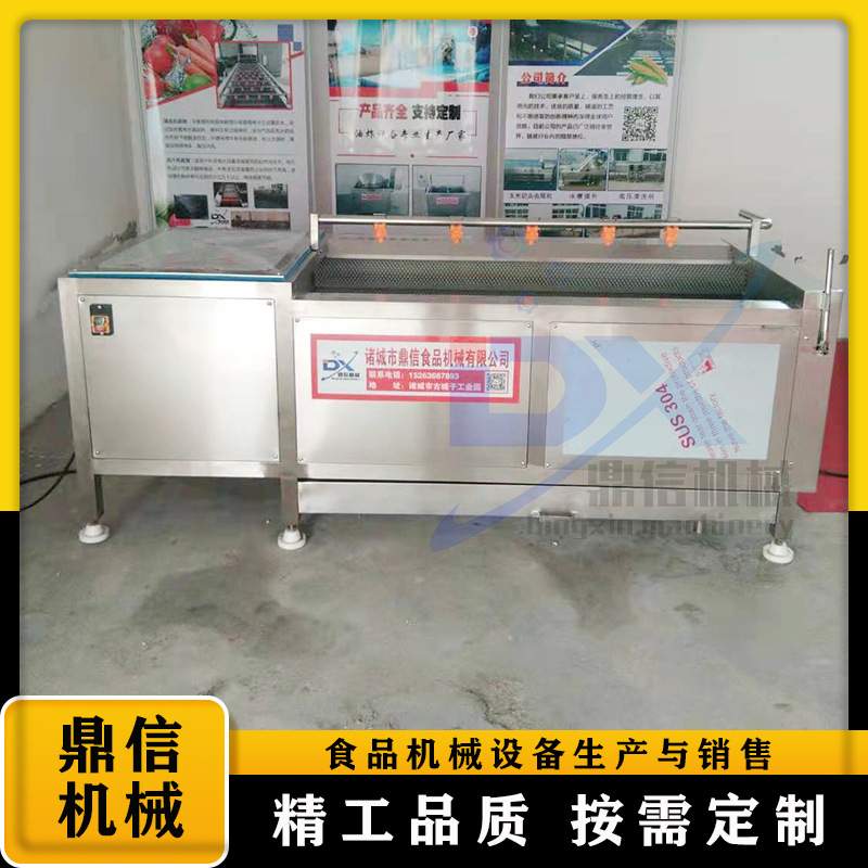 红薯去皮清洗设备 白萝卜去泥毛刷去皮机 海蛎子毛刷清洗机