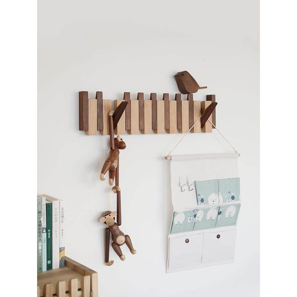 实木挂衣板挂衣钩黑胡桃墙壁木条上墙挂架进门处门口墙面木挂钩,鲜花速递/花卉仿真/绿植园艺,割草机/草坪机,淘宝优惠券,粉丝福利购,淘宝优惠卷