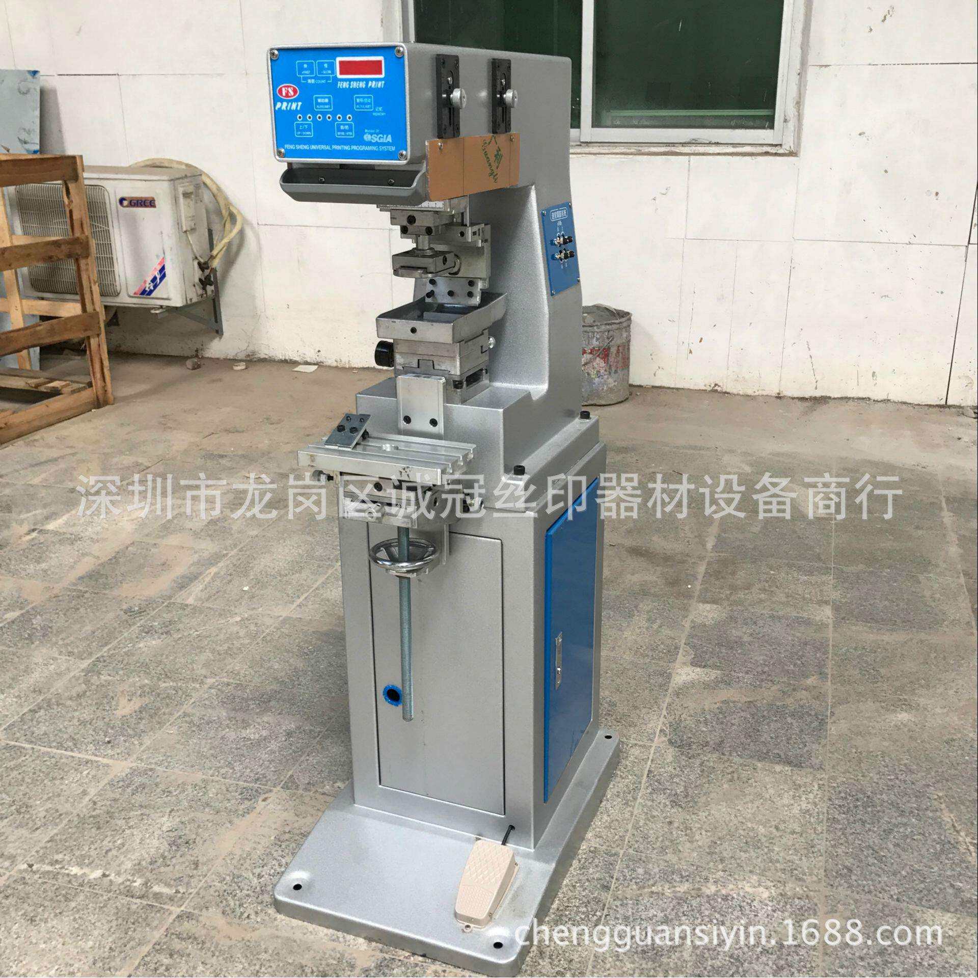 直销气动100*250mm移印机单色油墨移印机气动移印现货供应