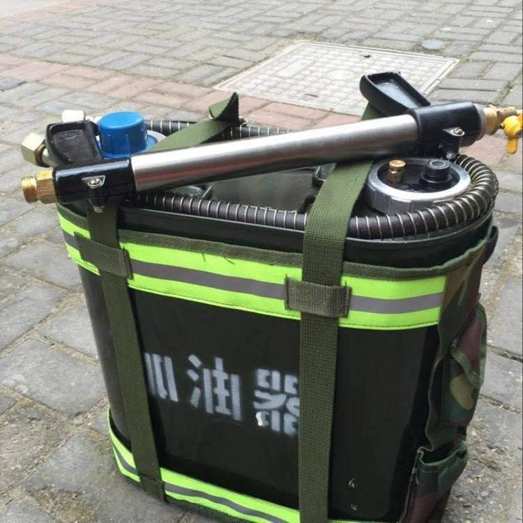 森林背负式加油器行军加油器灭火机加油器带橡胶软管连接加油枪