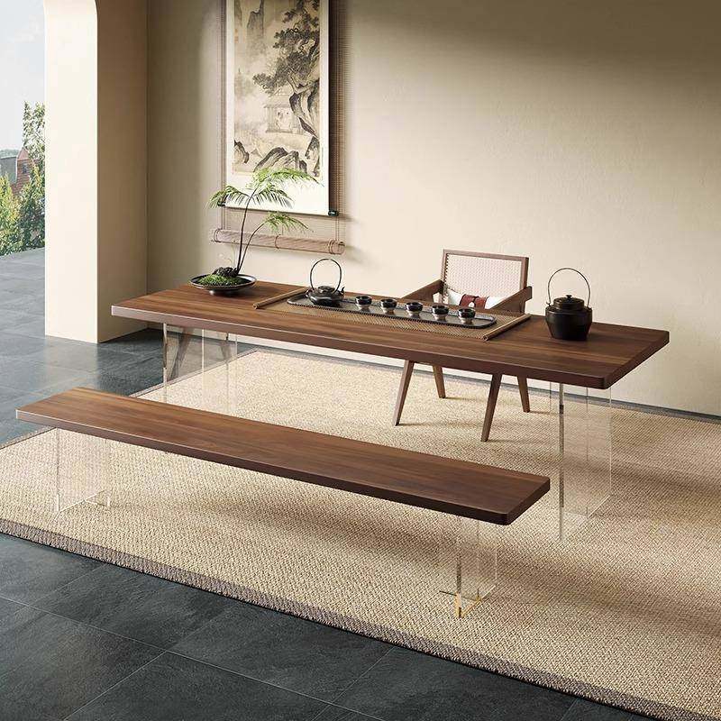 亚克力悬浮式餐桌日式轻奢风茶桌茶台商务接待洽谈桌,鲜花速递/花卉仿真/绿植园艺,割草机/草坪机,淘宝优惠券,粉丝福利购,淘宝优惠卷