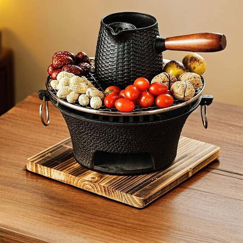 罐罐茶烤奶茶铸铁侧把壶老铁壶围炉煮茶壶明火炭火烧水壶2024新款,鲜花速递/花卉仿真/绿植园艺,割草机/草坪机,淘宝优惠券,粉丝福利购,淘宝优惠卷