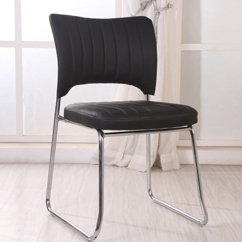 办公椅简约会议接待家用培训电脑椅弓形职员椅学生椅员工靠背转椅