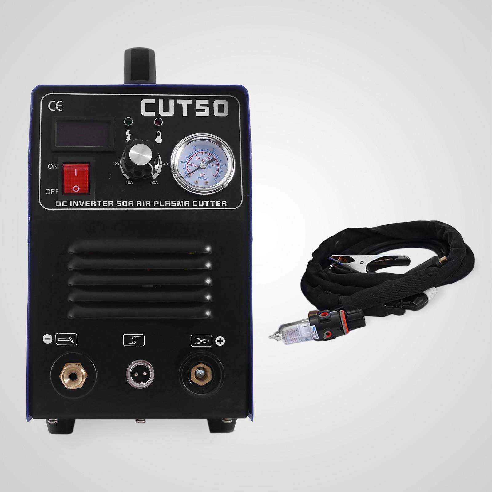 等离子切割机CUT50D内置气泵空气等离子切割机电压110V