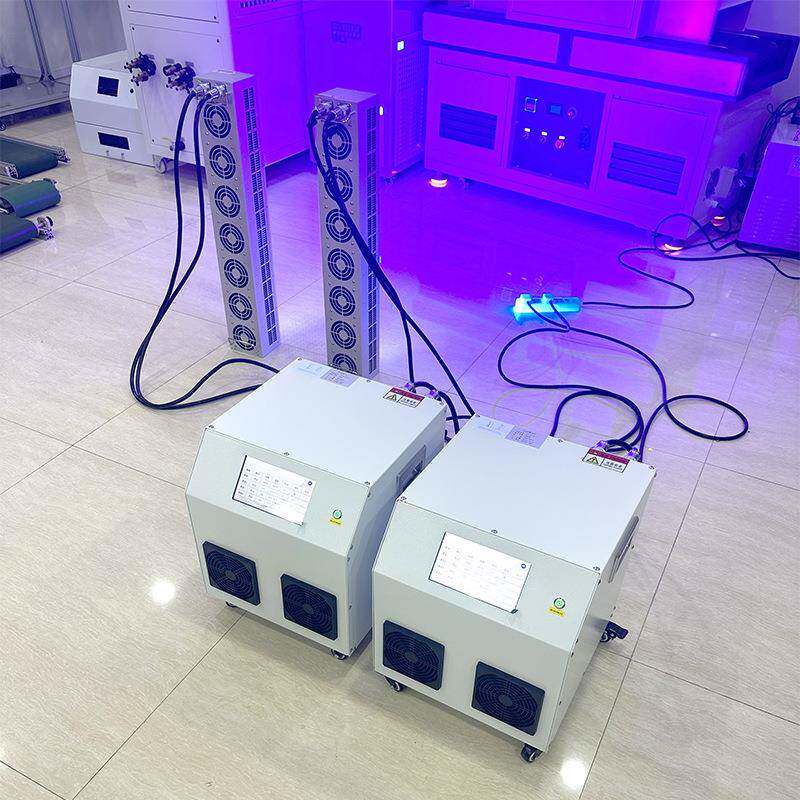 紫光灯uv胶水固化灯365nm大功率实验室三防漆uv油墨固化灯工业用