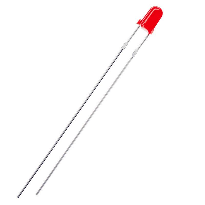 F3F5红发红绿发绿黄发黄蓝发蓝橙发橙加长脚LED发光管