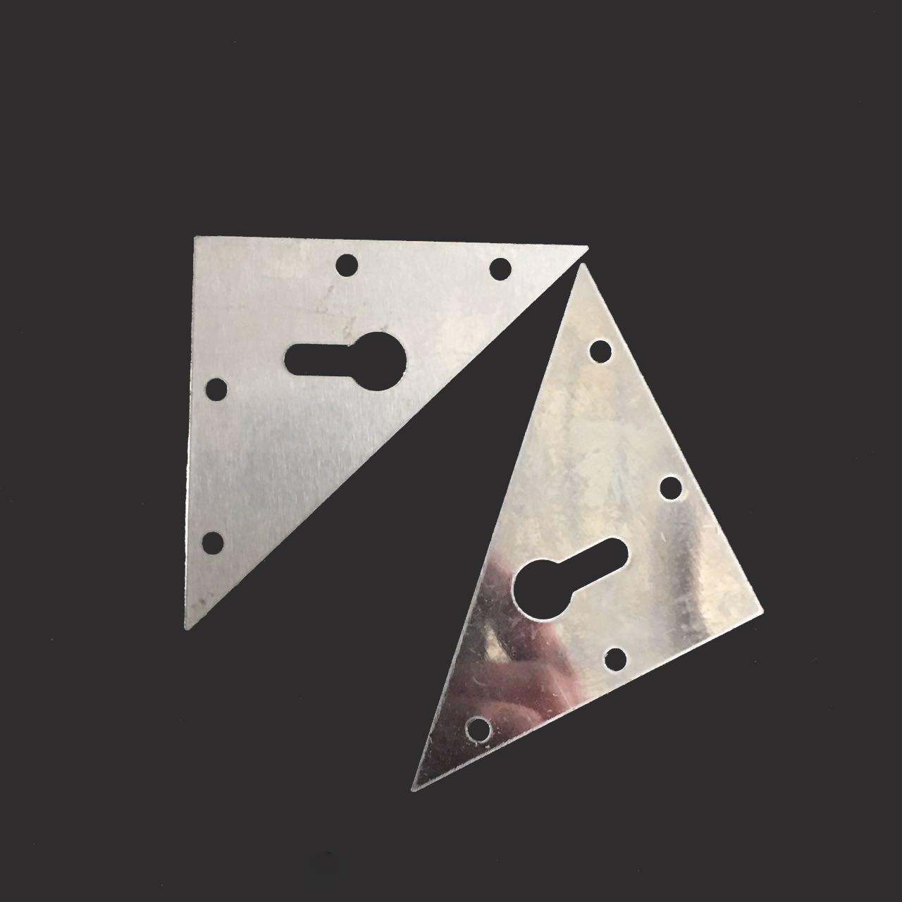 新不锈钢三角暗挂相框五金挂钩画框配件三角型挂件暗挂不锈钢挂钩