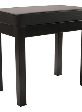 加粗铁质防滑烤漆单人凳数码智能钢琴PU皮高弹海绵钢琴演奏凳子