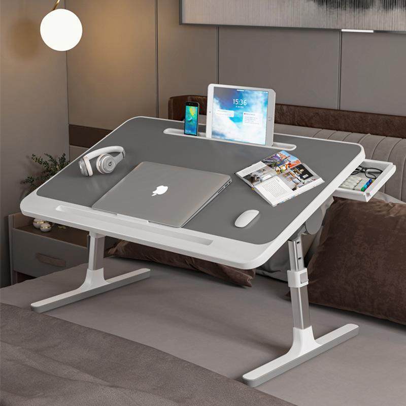 加大桌面带防滑垫倾斜可升降书桌简约大气懒人桌卧式飘窗床上桌