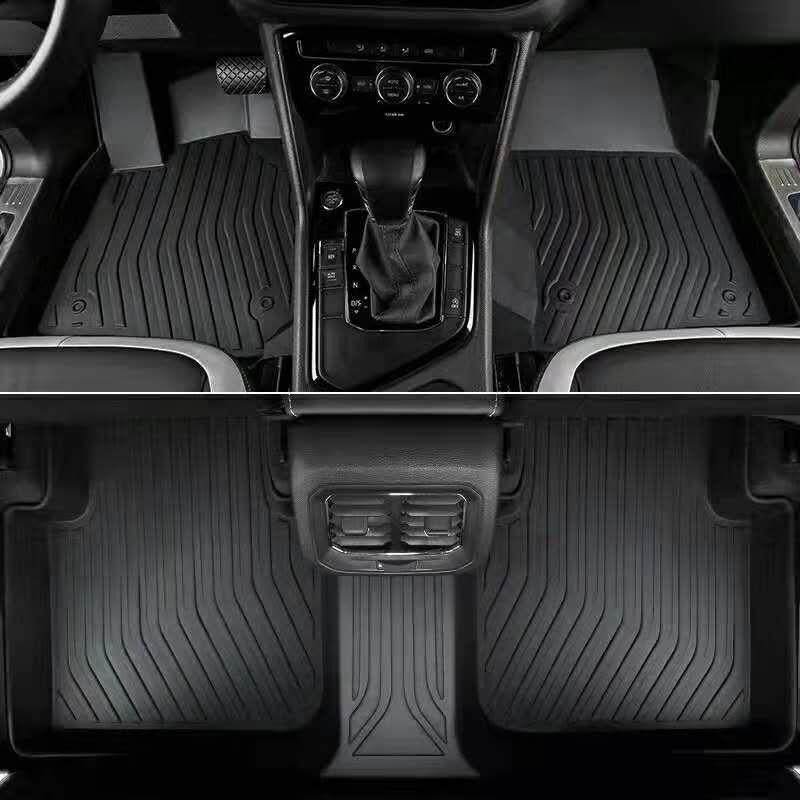 适用瑞纳轩逸劲客逍客凌派杰德冠道XRV锋范CRV缤智飞度全TPE脚垫