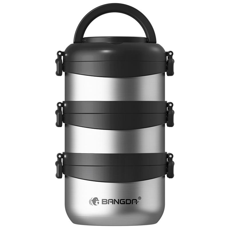 不锈钢保温饭盒多层大容量提式便当盒学生上班族便携式带饭桶