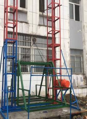 SSE型1.6t建筑提升机盖房上料施工升降机高层上灰浆物料提升机