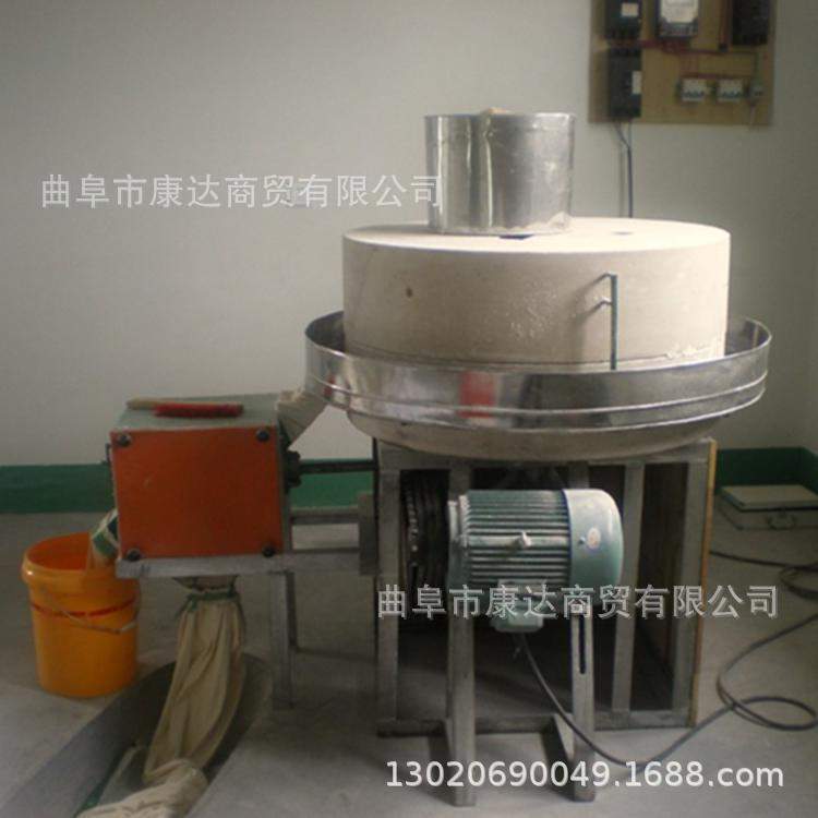 电动石磨磨粉设备 低速研磨小麦高粱磨面机 小型磨粉料机器