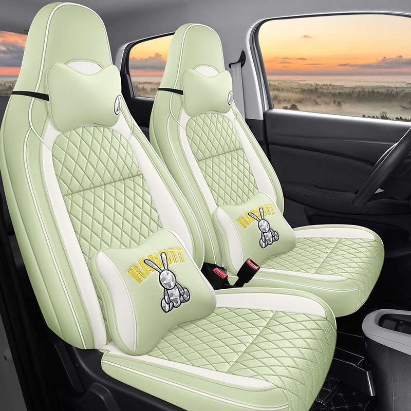 可订零跑T03全皮专车专用汽车坐垫四季纯电动一车一版全包围座套