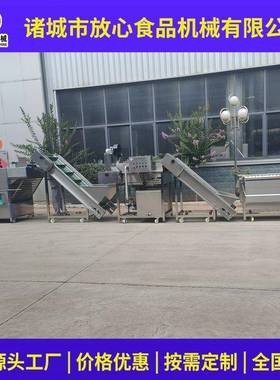 天麻清洗分级设备蒸煮分选烘干流水线天麻清洗蒸煮烘干设备