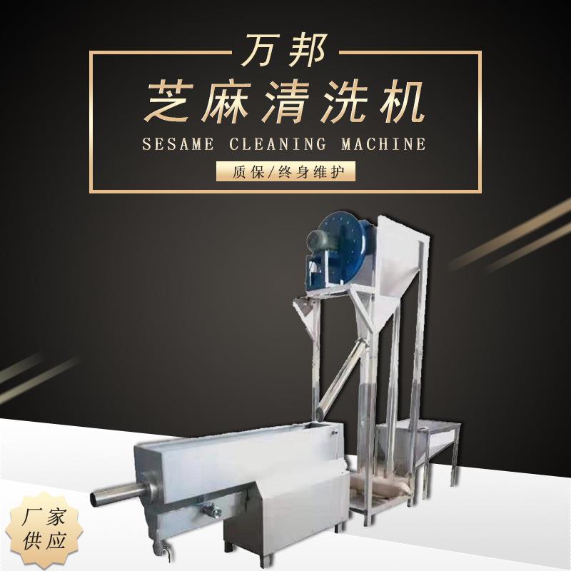 长期供应气力提升配套全自动水洗芝麻清洗机沥水机清洗设备