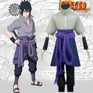 表演服 佐助cos服动漫火影疾风传宇智波佐助cosplay服忍者动漫男装