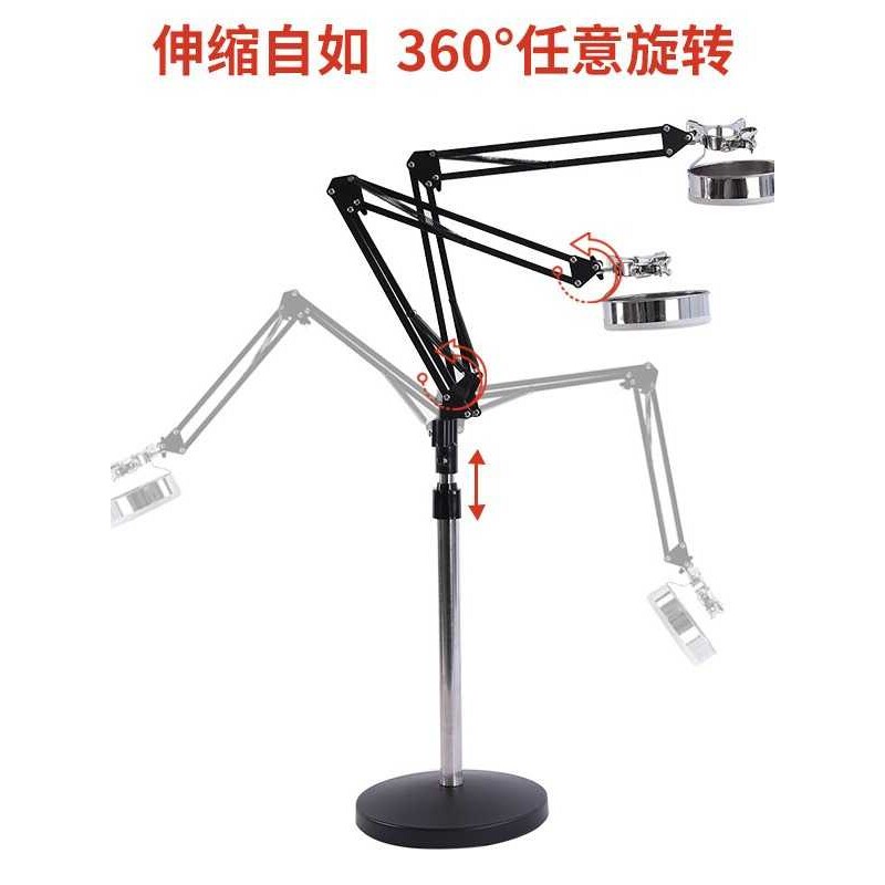 现货直供艾灸架便携 懒人悬灸架折叠式支架落地 家用艾条艾灸支架