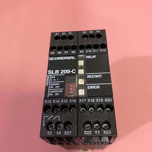 议价SLB200-C04 安全继电器模块 SCHMERSAL施迈维修