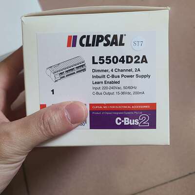 议价L5504D2A 调光器 4路2A C-Bus智能调光模维修