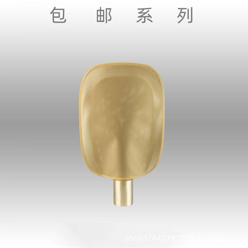 现代新中式创意客厅台灯北欧简约卧室书房样板间个性艺术蒲扇台灯