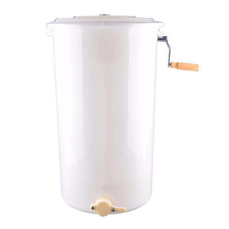 2框塑料摇蜜机新型出口摇蜜机手动出口型塑料桶摇蜜机益蜂蜂具