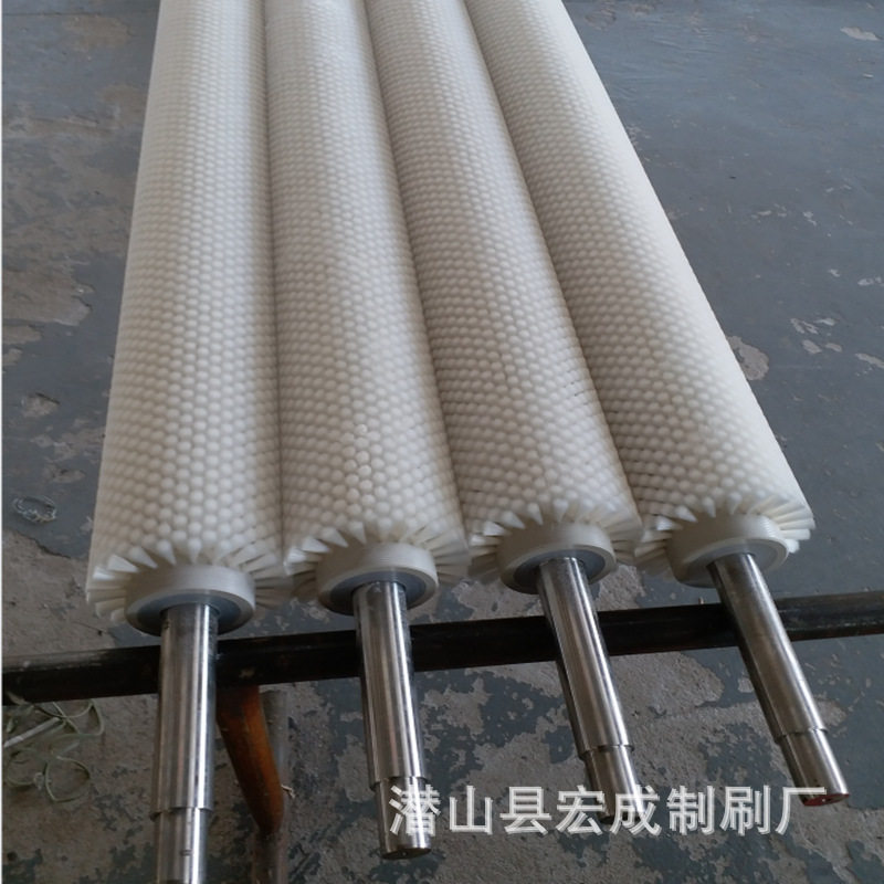 厂家直供毛刷lowe玻璃清洗机毛刷辊除尘软毛刷滚打磨抛光毛刷