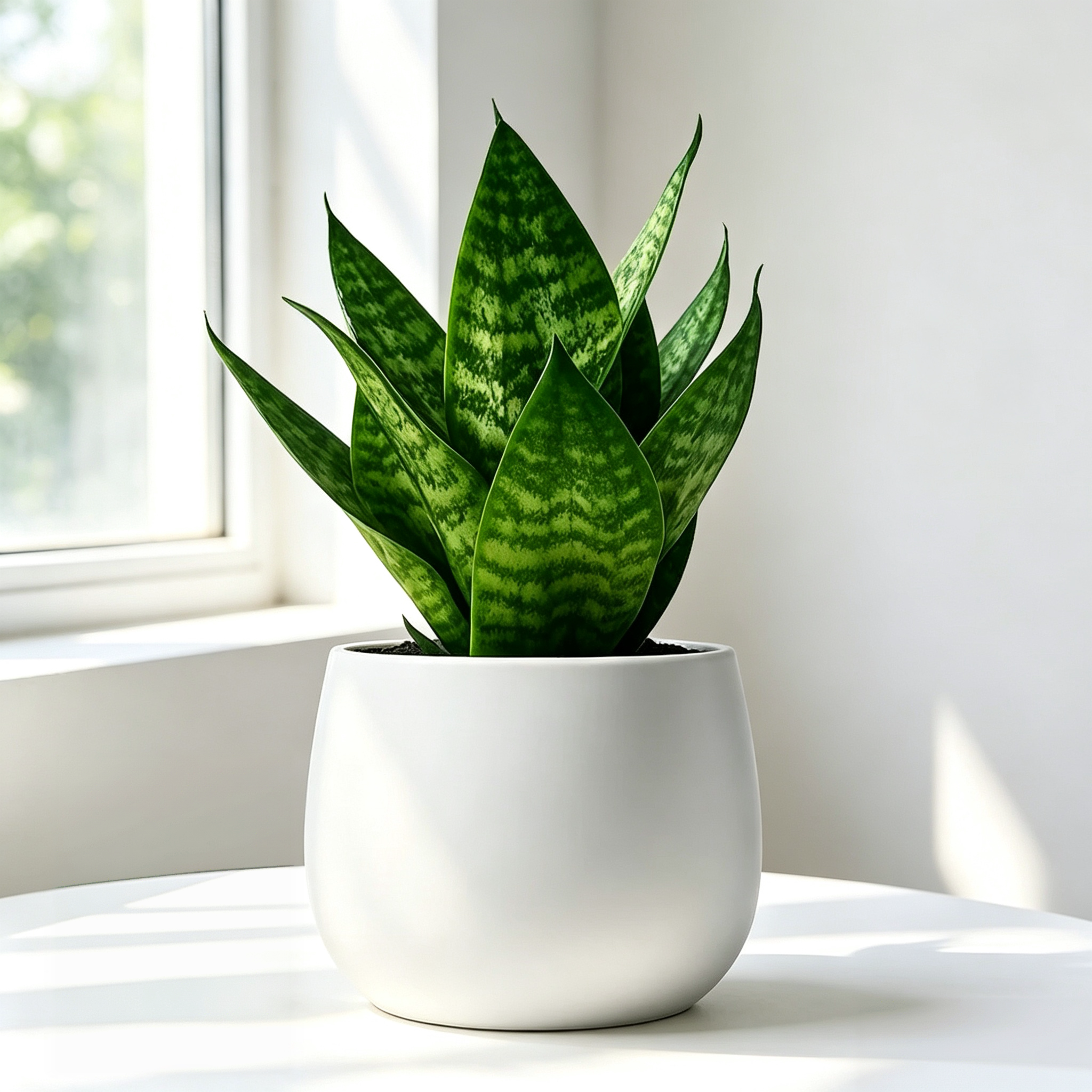 虎皮兰稀有绿植富贵虎尾兰荷花兰桌面绿植