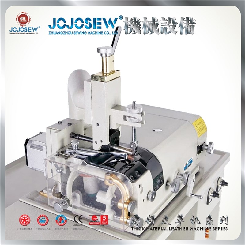 JS-801HD 双电机一体化 压y脚滚动带送料功能 超厚料铲皮机 削皮