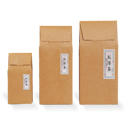 极速通用小茶叶袋茶叶包装盒纸盒空茶叶罐食品礼盒牛皮纸袋手提袋