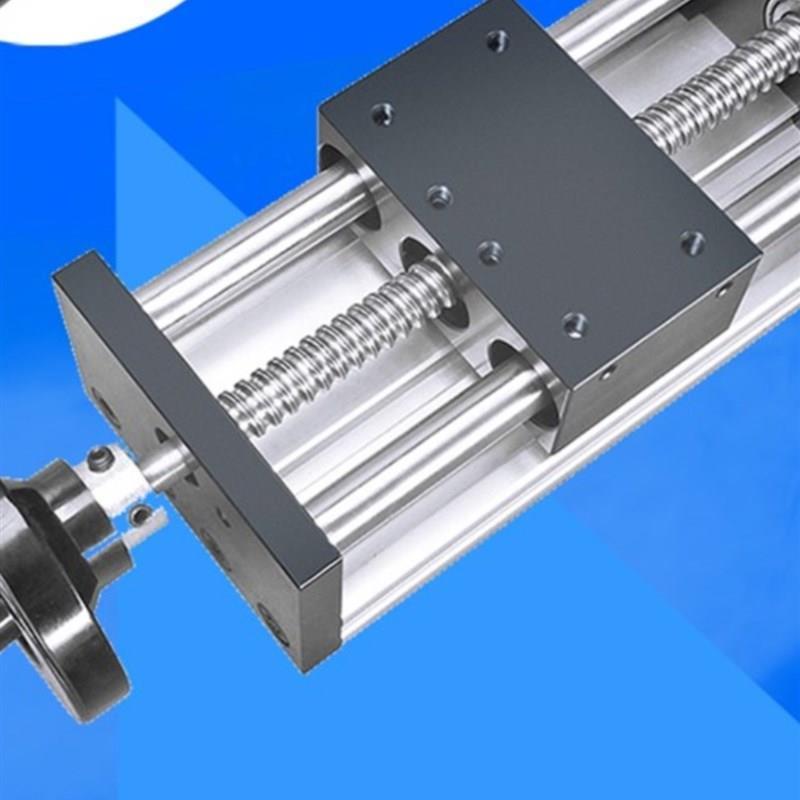 新品光轴滚珠丝杆手轮升s降滑轨刻度手轮手摇轮 直线滑台导轨手动