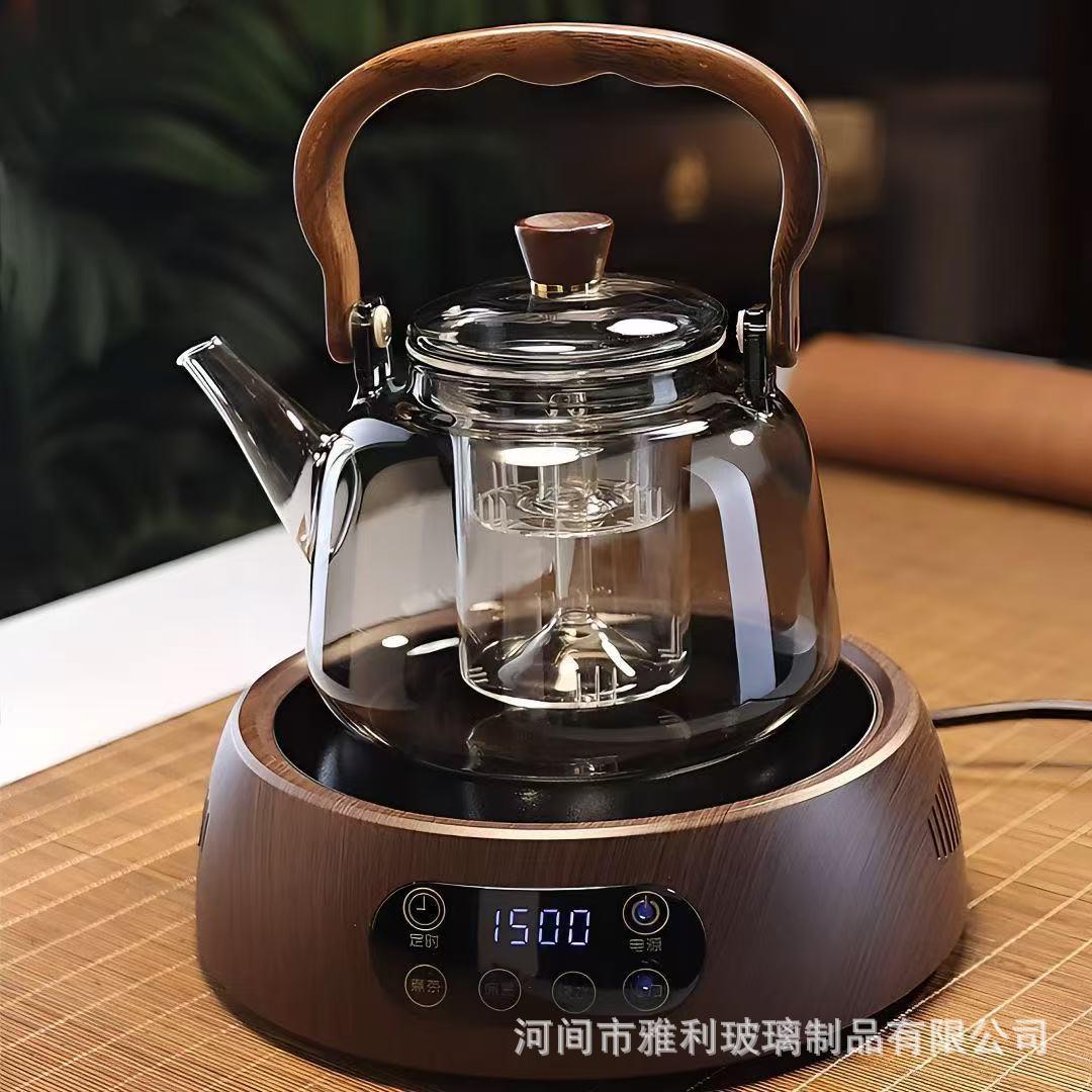 2026新款电陶炉大功率茶炉煮茶电陶炉茶壶套装煮茶器蒸煮一体发