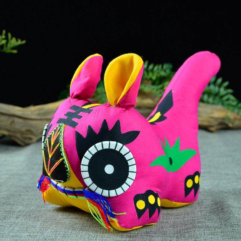 布老虎民间工艺品吉祥虎婴儿满月百天送礼手工玩偶布艺小老虎摆件,特色手工艺,布老虎,淘宝优惠券,粉丝福利购,淘宝优惠卷