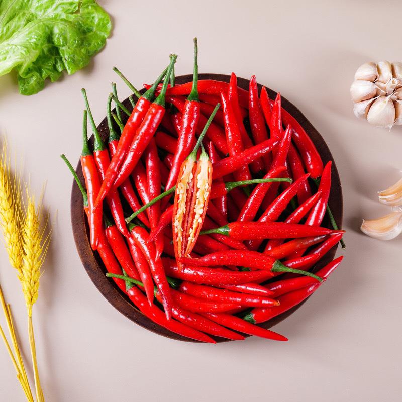 小米辣椒新鲜红辣椒小米椒新鲜泡椒蔬菜鲜椒指天椒特辣王包邮