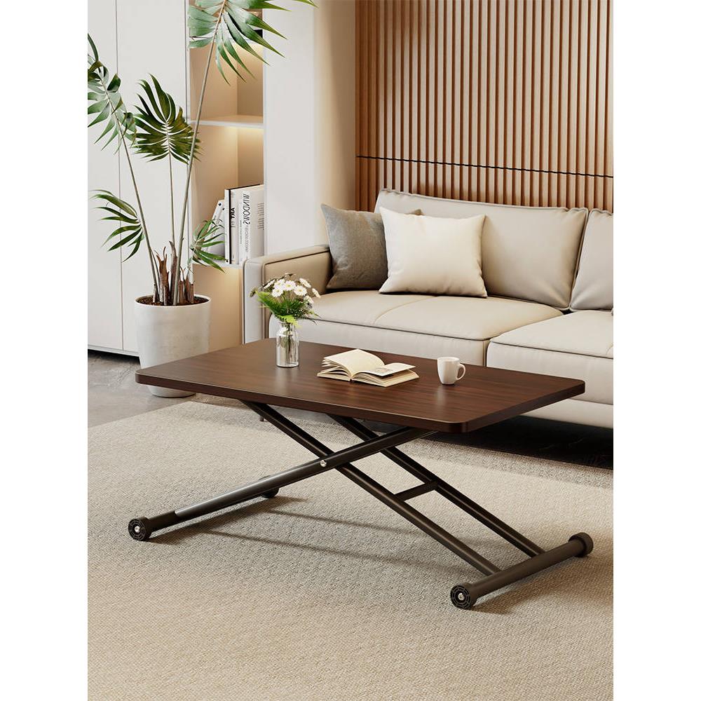 升降桌子茶几家用饭桌新款折叠桌可折叠简易升降桌餐桌伸缩小桌子