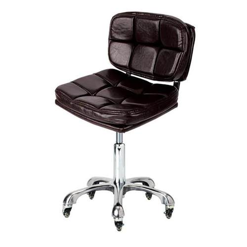 升降防爆旋转滑轮大工椅美容凳子靠背理发美发美甲按摩圆凳包邮.