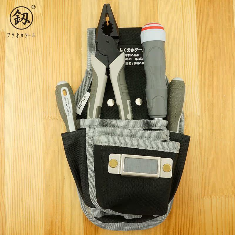 福冈釰牌工具电工专用工具包腰包多功能牛津防水防刺耐磨工具袋