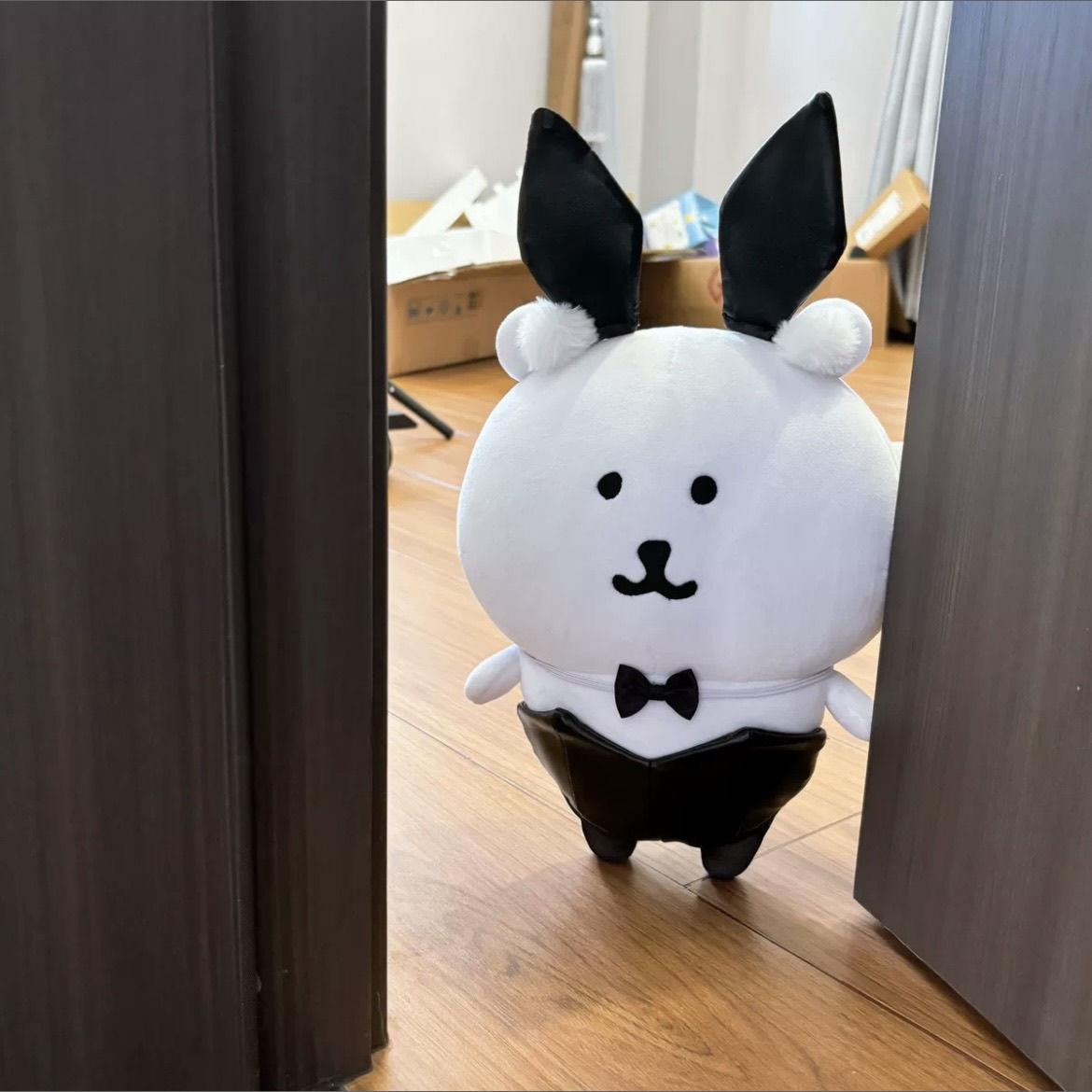 仅娃衣 13cm自嘲熊“兔女郎”娃衣套装可爱毛绒玩偶公仔换装着替